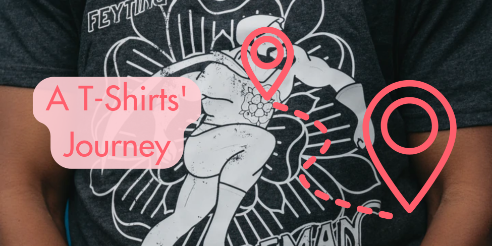 A Printed by Us T-Shirt’s Journey: From Cotton Field to Your Wardrobe 🌱